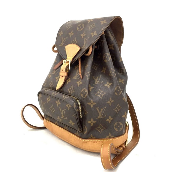 Auth Louis Vuitton Montsouris PM BackPack L84BP441 - Picture 4 of 8
